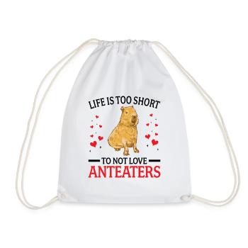 Capybara N’aime pas l’Amérique du Sud Capybara - Sac de sport léger - blanc - Devant