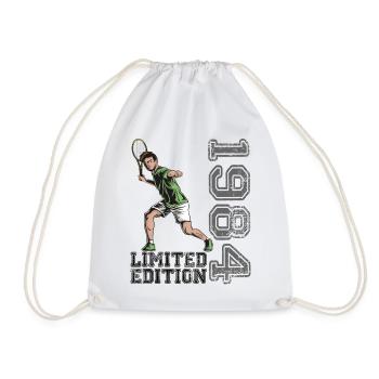Limited Edition 1984 Limited Edition Tennis - Drawstring Bag - white - Front
