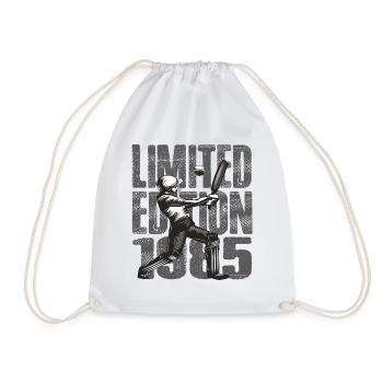 Limited Edition 1985 Limited Edition Cricket - Drawstring Bag - white - Front