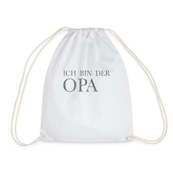 Je suis le grand-père - Sac de sport léger - blanc - Devant