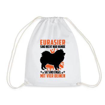 Eurasier n’est pas qu’un chien Spitz eurasien - Sac de sport léger - blanc - Devant