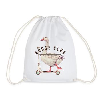 Giant Goose Skateboard Street Style Design - Sac de sport léger - blanc - Devant