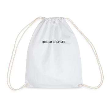 Billiards - Under the Felt - Drawstring Bag - white - Front