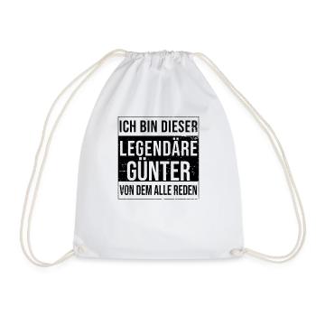 Je suis cette légende pour Günter - Sac de sport léger - blanc - Devant