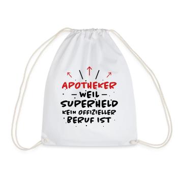 Apotheker Spruch Beruf Lustiges Apotheker Geschenk - Turnbeutel - Weiß - Vorne