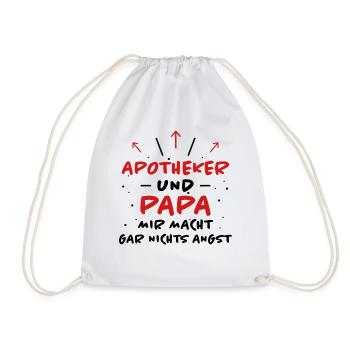 Apotheker Spruch Beruf Lustiges Apotheker Geschenk - Turnbeutel - Weiß - Vorne