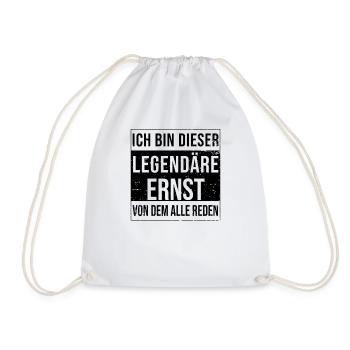Je suis cette légende pour Ernst - Sac de sport léger - blanc - Devant