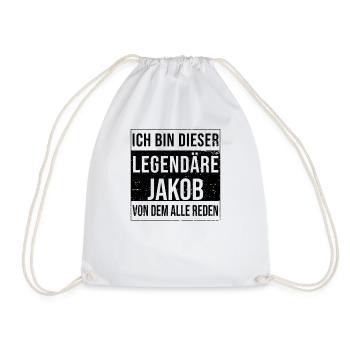 Je suis cette légende pour Jacob - Sac de sport léger - blanc - Devant