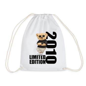 Édition limitée 2010 Ours Ours Anniversaire 2010 - Sac de sport léger - blanc - Devant
