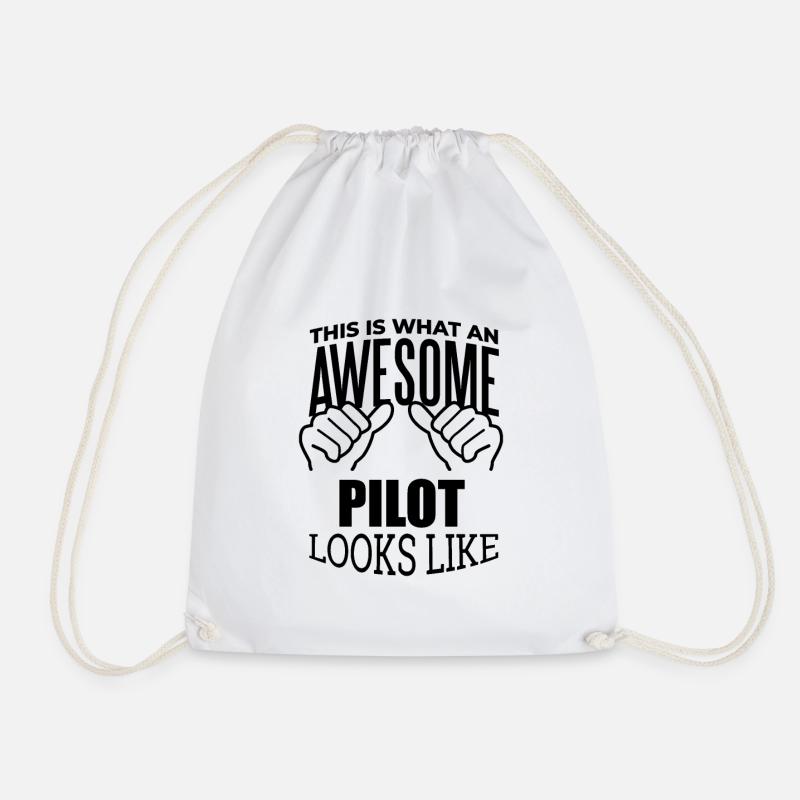 Pilot - Turnbeutel - Weiß