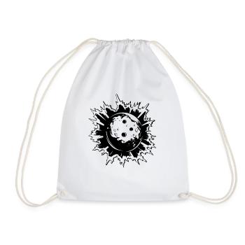 Bowling - Drawstring Bag - white - Front