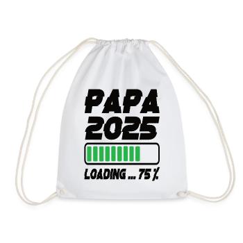 Papa 2025 Chargement - Sac de sport léger - blanc - Devant