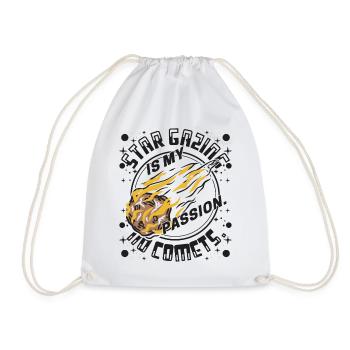 L’observation des étoiles est ma passion. Pas de comètes. - Sac de sport léger - blanc - Devant
