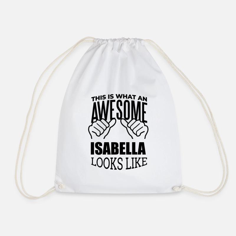 Isabella - Turnbeutel - Weiß