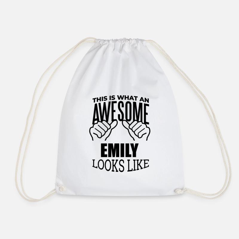 Emily - Turnbeutel - Weiß