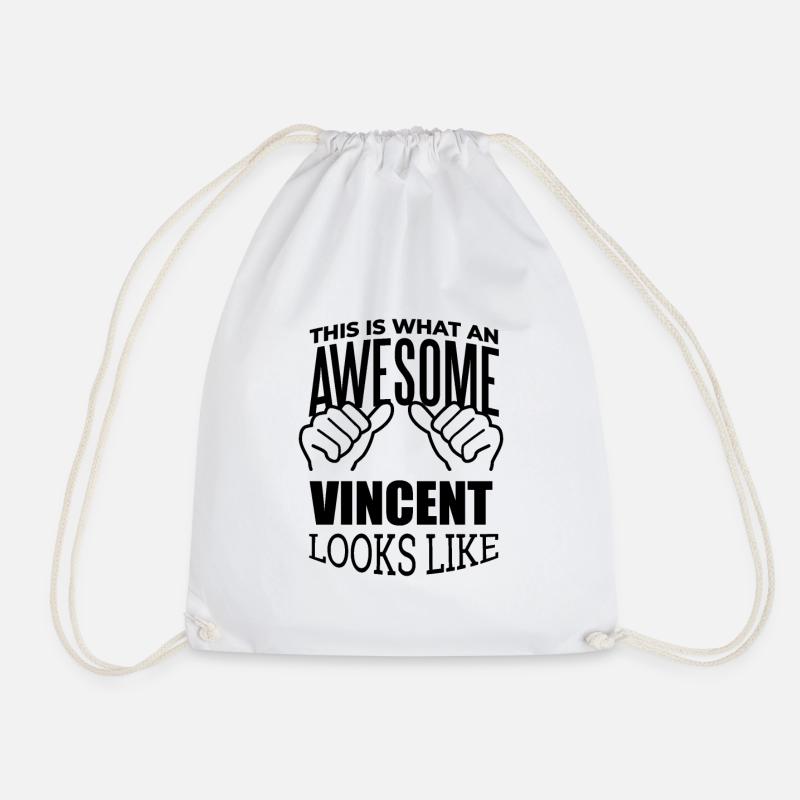 Vincent - Turnbeutel - Weiß