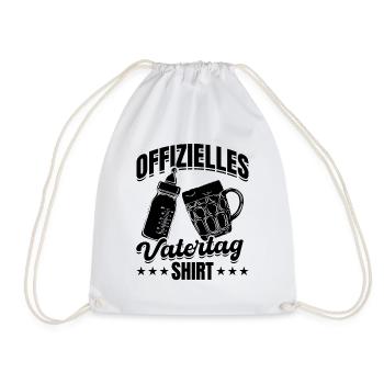 Chemise officielle de la fête des pères Papa Papa de la fête des pères - Sac de sport léger - blanc - Devant