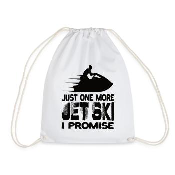 Encore un jet ski Je promets Jet Ski Jet Skis - Sac de sport léger - blanc - Devant