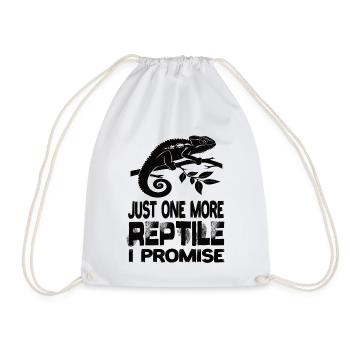 Juste un reptile de plus, je vous promets un lézard reptile - Sac de sport léger - blanc - Devant
