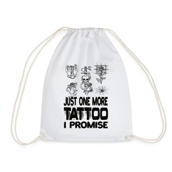 Juste un tatouage de plus, je promets des tatouages tatouage - Sac de sport léger - blanc - Devant