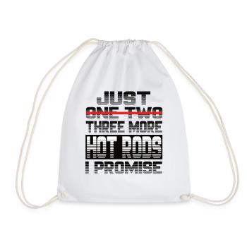 Juste un Hot Rod de plus, je promets Hot Rod Vintage - Sac de sport léger - blanc - Devant