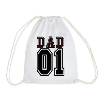 DAD - Sac de sport léger - blanc - Devant