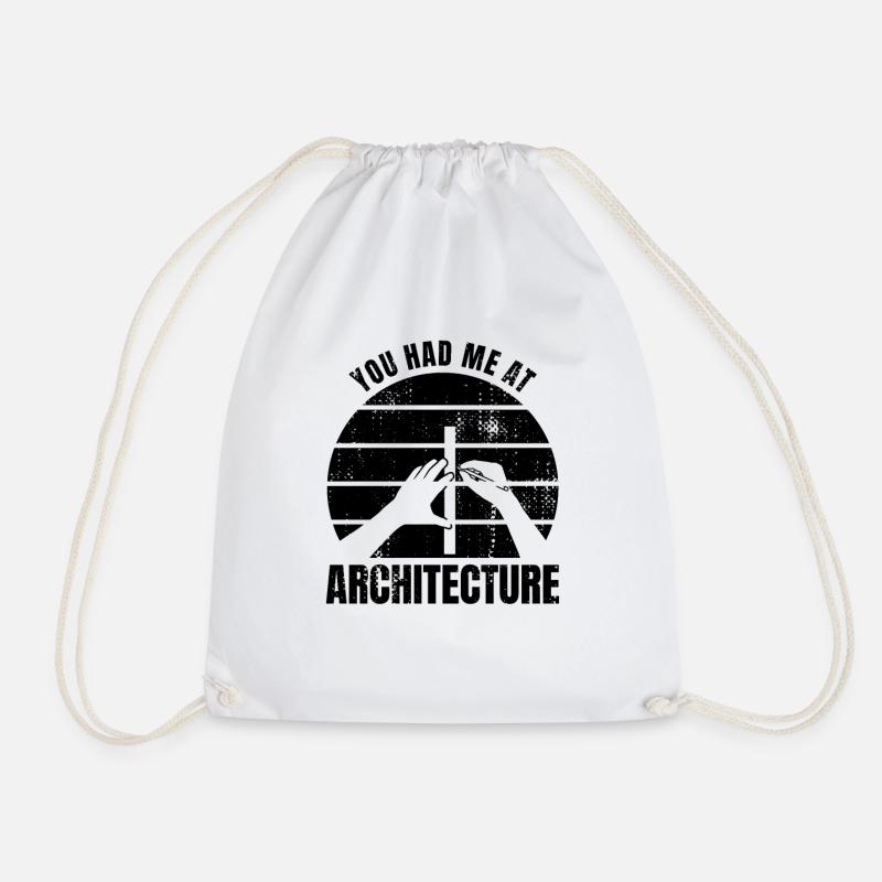 Vous m’avez eu à l’architecture - Sac de sport léger - blanc