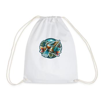 Éleveur d’oiseaux Ornithologue Ornithologue Ornithologue - Sac de sport léger - blanc - Devant