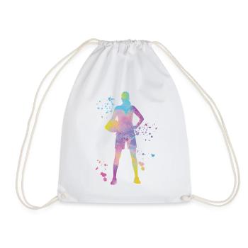 Volleyball Players Kids Beach Volleyball - Drawstring Bag - white - Front
