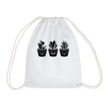 Gardening Gardener Hobby Gardener Landscaping - Drawstring Bag - white - Front