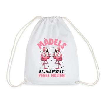 Les filles, peu importe ce qui se passe Maintenir les niveaux - Sac de sport léger - blanc - Devant
