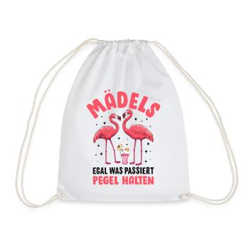 Les filles, peu importe ce qui se passe Maintenir les niveaux - Sac de sport léger - blanc - Devant