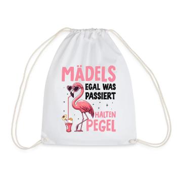 Les filles, peu importe ce qui se passe Maintenir les niveaux - Sac de sport léger - blanc - Devant