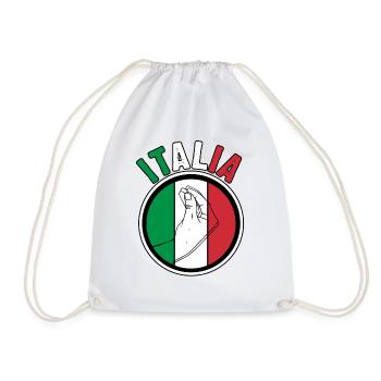 Italie Italien Italien Italie - Sac de sport léger - blanc - Devant