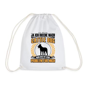 Je sens comme Australian Cattle Dog Cattle Dog - Sac de sport léger - blanc - Devant