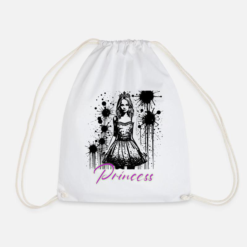 Princess - Turnbeutel - Weiß