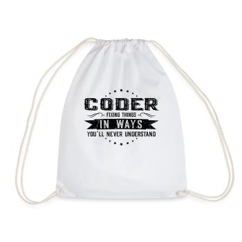 Collègues programmeurs Cadeau Profession Dire - Sac de sport léger - blanc - Devant