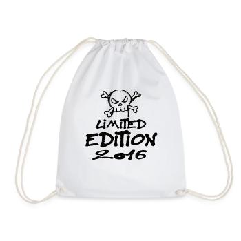 Limited Edition 2016 Birthday 2016 Born - Drawstring Bag - white - Front