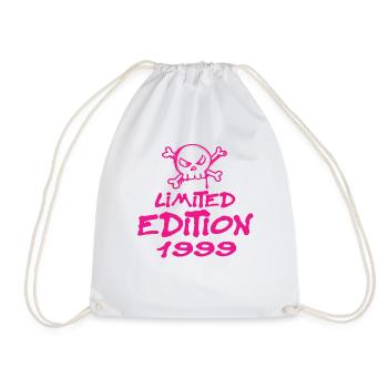 Limited Edition 1999 Birthday Born 1999 - Drawstring Bag - white - Front