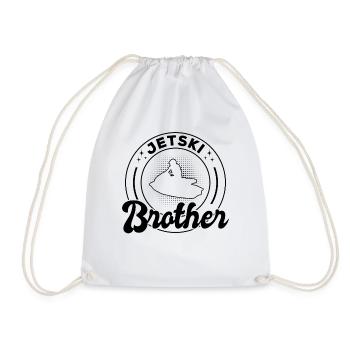 Jetski Brother Jetski Driver Brother Jetski Rider - Sac de sport léger - blanc - Devant