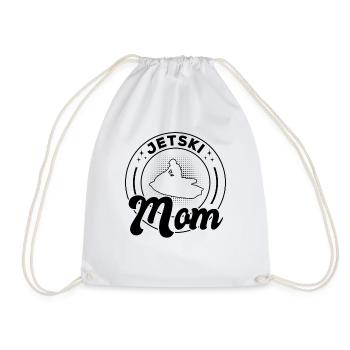 Jet Ski Maman Pilote de Jet Ski Mama Jet Ski Rider - Sac de sport léger - blanc - Devant