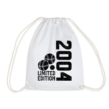 2004 Limited Edition Petanque 20th Anniversary - Drawstring Bag - white - Front