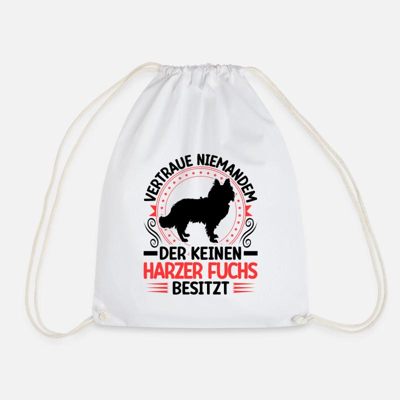 Harzer Fuchs Habe einen Altdeutscher Hütehund - Turnbeutel - Weiß