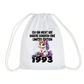 Edition Limitée 1993 Anniversaire Né 1993 - Sac de sport léger - blanc - Devant