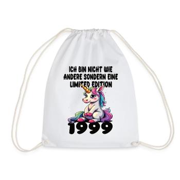 Limited Edition 1999 Birthday Born 1999 - Drawstring Bag - white - Front