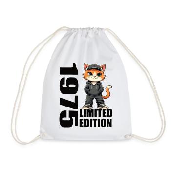Edition Limitée 1975 Anniversaire Né 1975 - Sac de sport léger - blanc - Devant