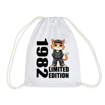 Edition Limitée 1982 Anniversaire Né 1982 - Sac de sport léger - blanc - Devant
