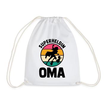 Großmutter Oma - Turnbeutel - Weiß - Vorne