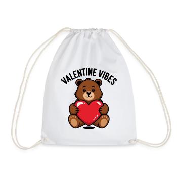 Ambiance de la Saint-Valentin pour les amoureux le jour de la Saint-Valentin - Sac de sport léger - blanc - Devant