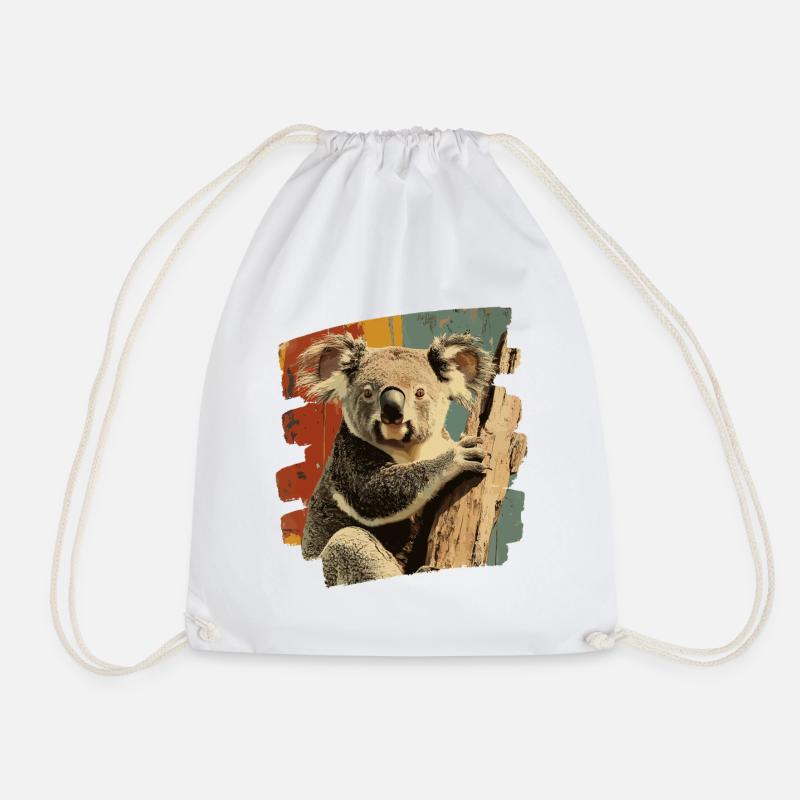 Koala Bär - Turnbeutel - Weiß